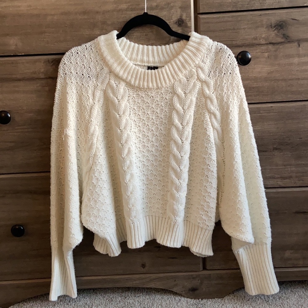 White sweater